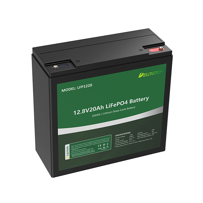 12V 20AH oplaadbare Lifepo4 lithium-ijzerfosfaatbatterij voor fishfinder